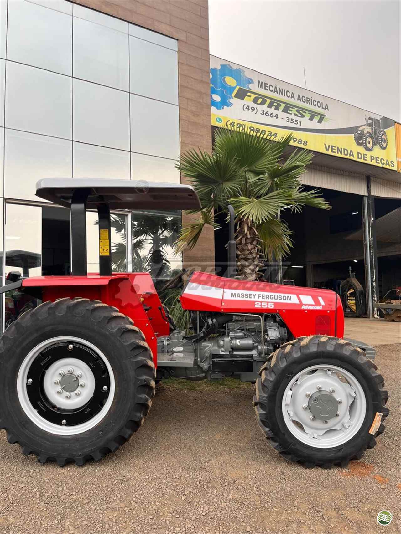 TRATOR MASSEY FERGUSON MF 255 Tração 4x4 Foresti Tratores MARAVILHA SANTA CATARINA SC